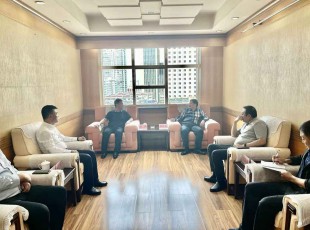 临夏百乐博集团与澳利集团进行对接洽谈